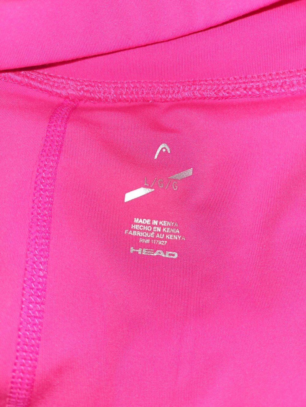 HEAD Womens Large Pink Skorts Pockets Tennis Pickleball Golf Built-in Shorts - Picture 8 of 12